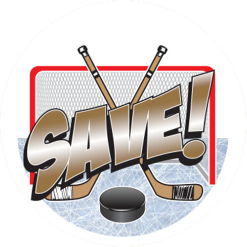 Full Color Hockey Save Thumbnail
