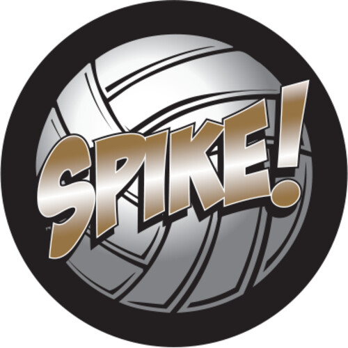 Full Color Volleyball Spike Thumbnail