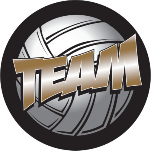 Full Color Volleyball Team Thumbnail