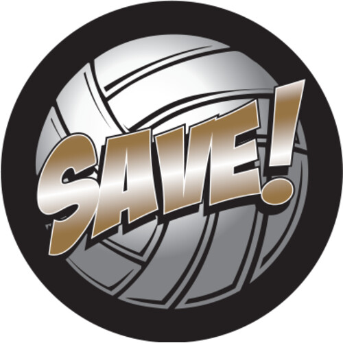 Full Color Volleyball Save Thumbnail