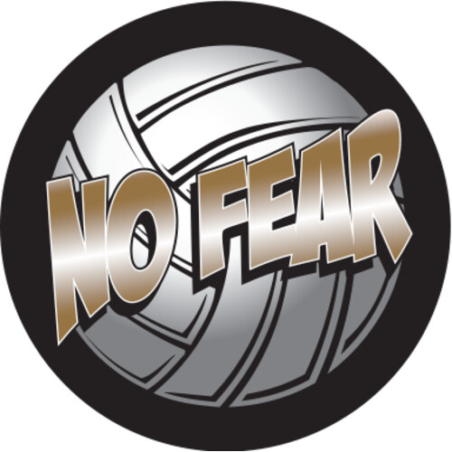 Full Color Volleyball No Fear Thumbnail
