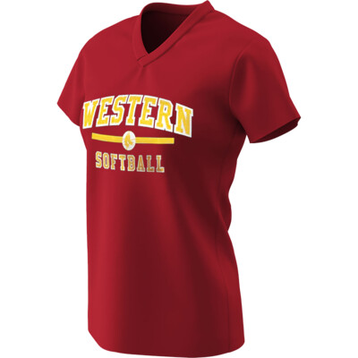 Champro Star Womens/Girls V-Neck Tee/Jersey Thumbnail