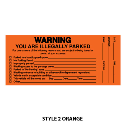 Orange Warning Labels Thumbnail