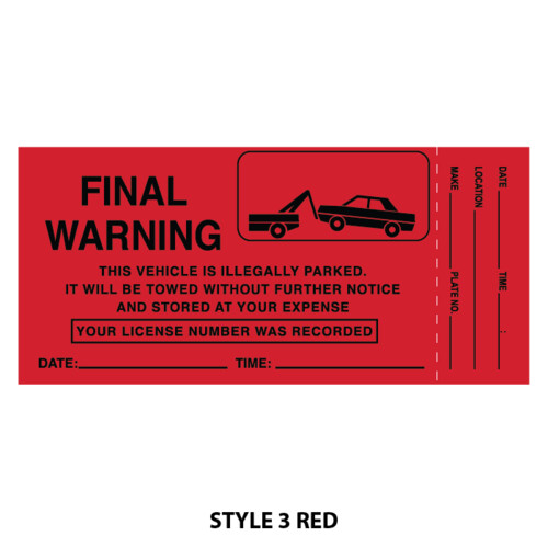 Red Warning Labels Thumbnail