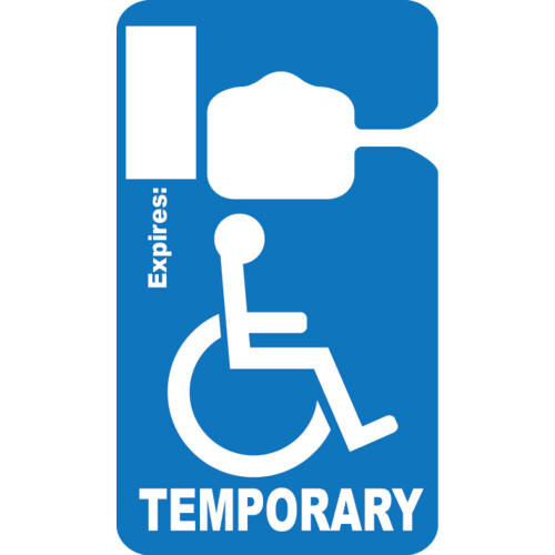 Temporary Handicap Hang Tag Permit Thumbnail