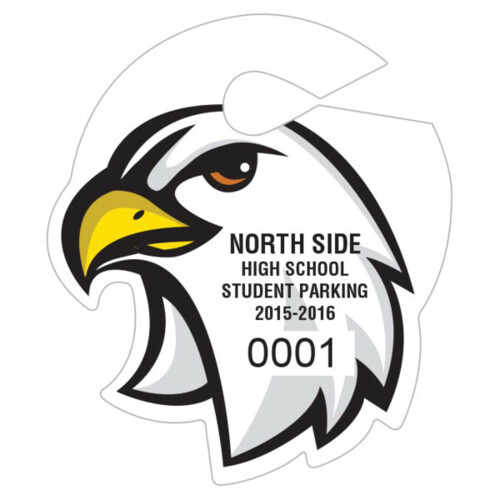 Custom Die-Cut Hang Tag Permits Thumbnail