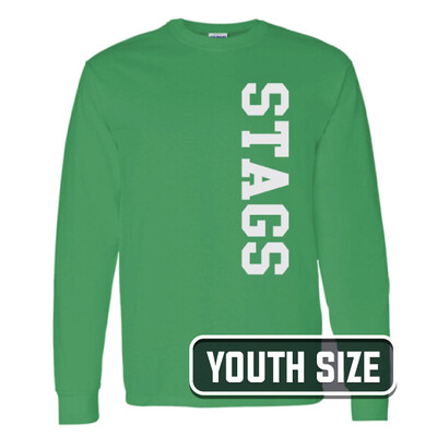 Gildan Youth Heavy Cotton 100% Cotton Long Sleeve T Shirt Thumbnail