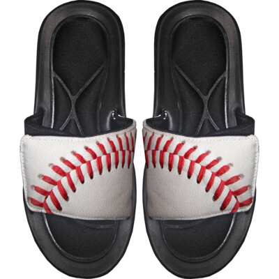 SBL200 Baseball Dye Sublimated Slide Sandals Thumbnail