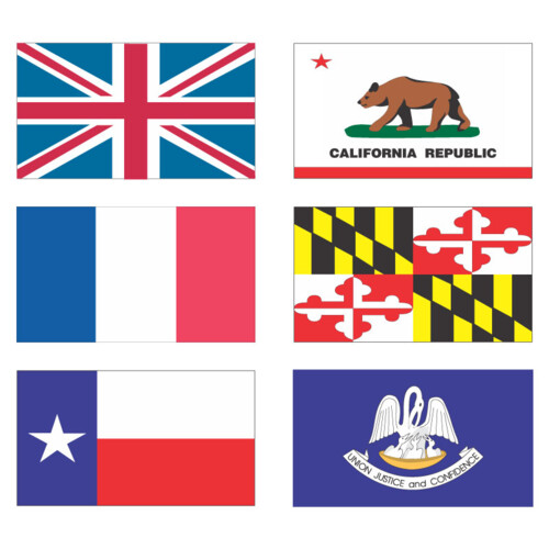 State or Country Flags Thumbnail