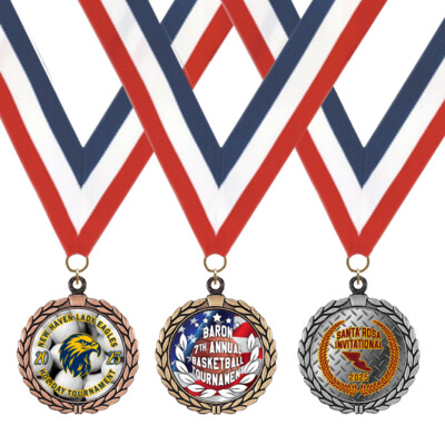 Custom Imprinted Award Medals Thumbnail