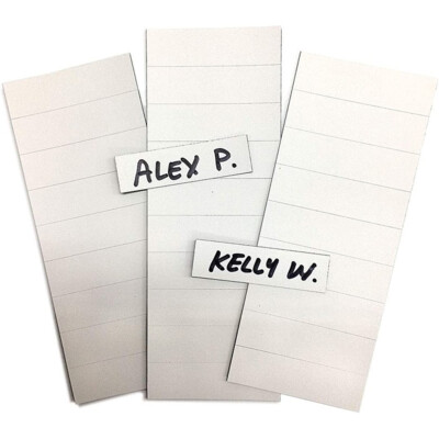 Replacement Name Strips For Dugout Boards Thumbnail