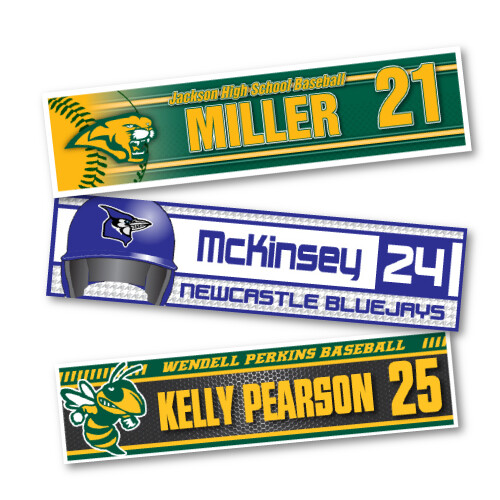 Custom Locker Decal Nameplates Thumbnail