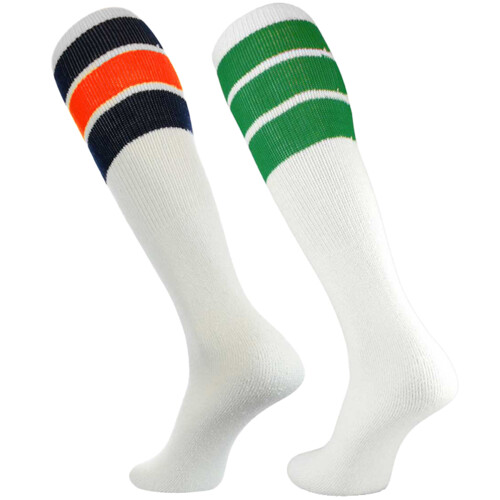 TCK Three Stripe Over-Calf Tube Socks Thumbnail