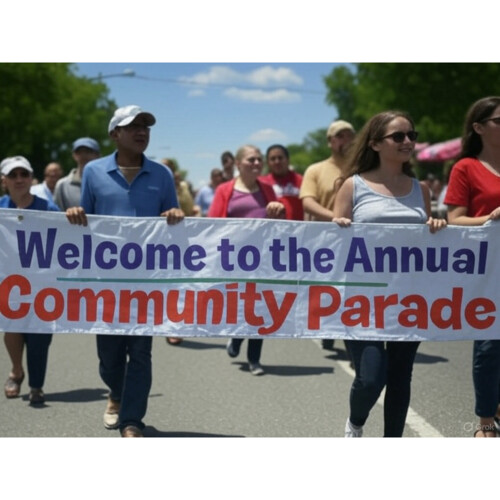 Marching Banners with Pole Sleeves Thumbnail