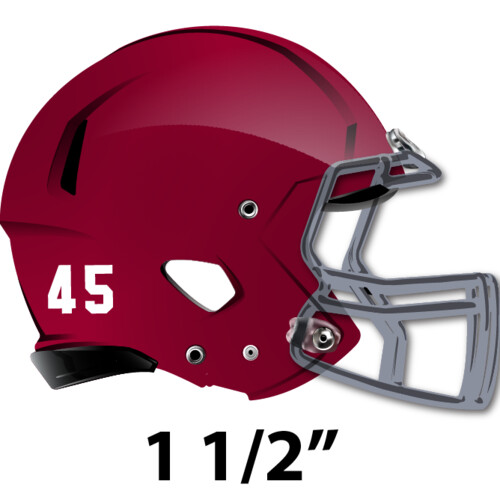 1 1/2" 1 Color Die-Cut Number Set Thumbnail