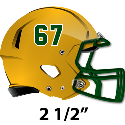 2 1/2" 2 Color Die-Cut Number Set Thumbnail