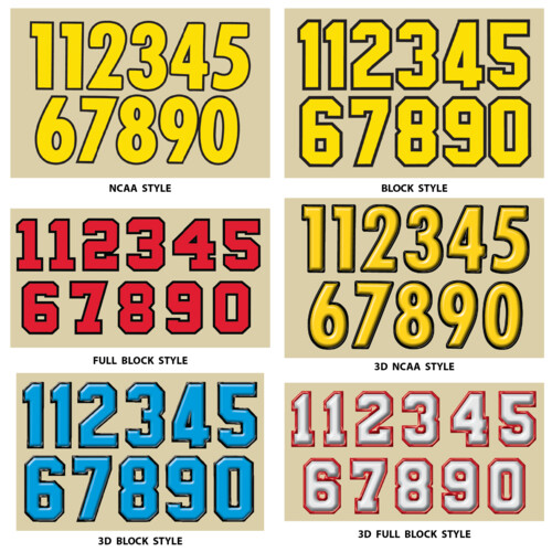 2 Color Die-Cut Number Set Thumbnail