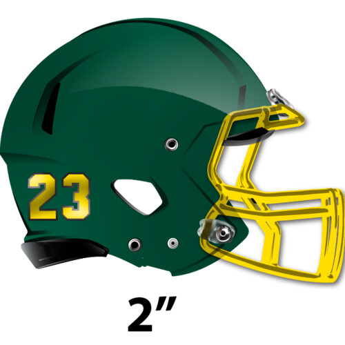 Chrome 2" 2 Color Die-Cut Number Set Thumbnail
