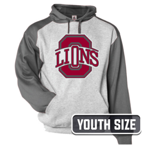 Badger Youth Athletic Fleece Sport Hoodie Thumbnail