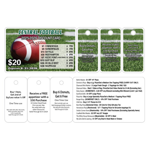 3 Tags Full-Color Fundraising Cards Thumbnail