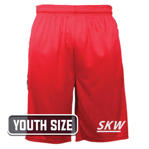 Badger Youth Digital Camo Panel Shorts Thumbnail