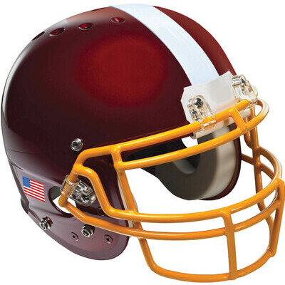 1" Wide Single Colored Helmet Tape 25-Pack Thumbnail