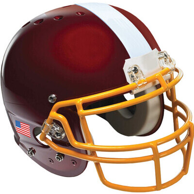 1-1/4" Wide Single Colored Helmet Tape 25-Pack Thumbnail