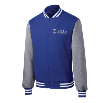 Sport Tek Fleece Letterman Jacket Thumbnail