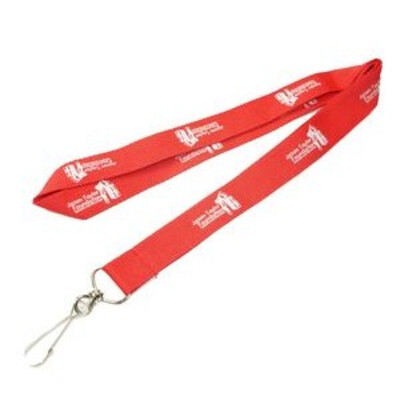 QUICK SHIP Swivel Snap Hook 3/4” Wide Lanyards Imprinted Thumbnail