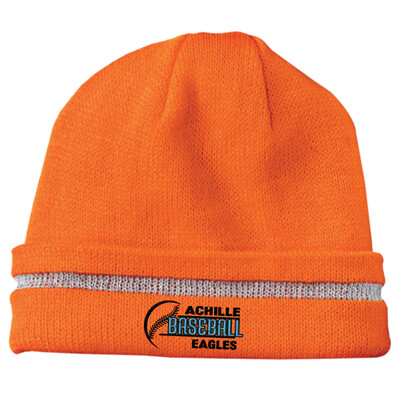 Cornerstone Visibility Beanie with Reflective Stripe Thumbnail