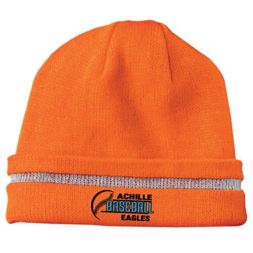 Cornerstone Visibility Beanie with Reflective Stripe Thumbnail