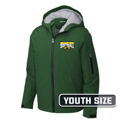 Sport Tek Youth Waterproof Insulated Jacket Thumbnail