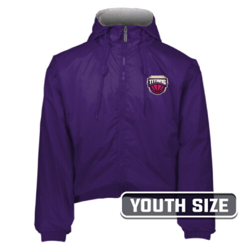 Augusta Youth Hooded Taffeta Jacket/Fleece Lined Thumbnail
