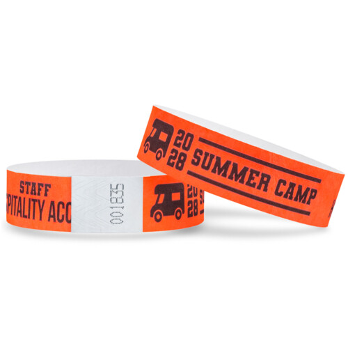 3/4" Custom Tyvek Wristbands Thumbnail