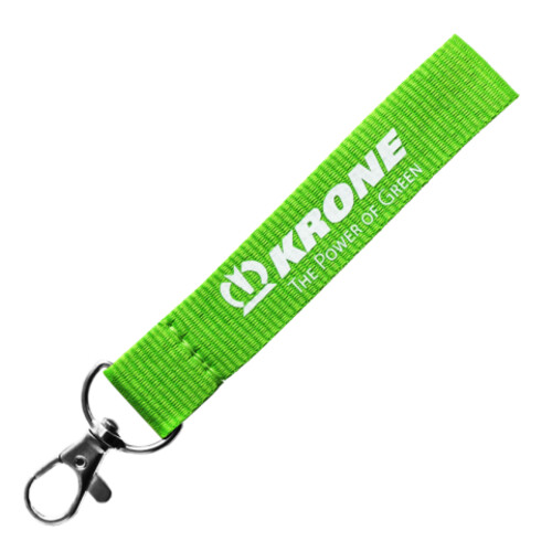 3/4" Custom Wrist Lanyard Keychains Thumbnail