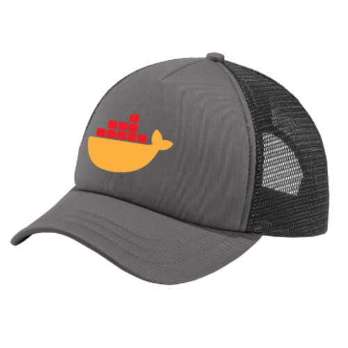 Port Authority 5 Panel Twill Foam Trucker Cap Thumbnail