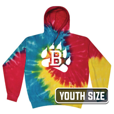 Colortone Youth Tie-Dyed Hooded Sweatshirt Thumbnail