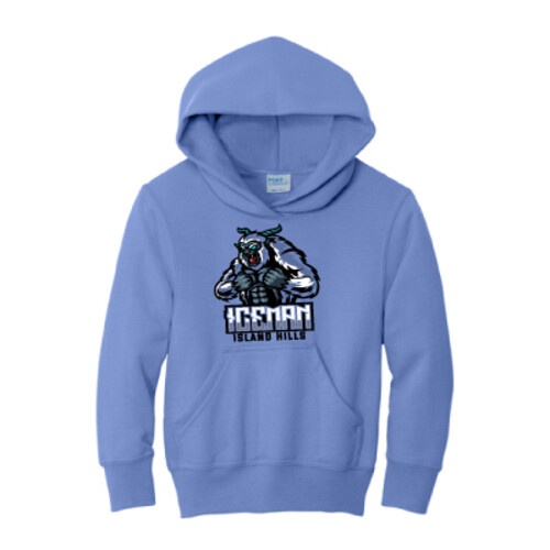 Port and Company 9oz Fleece Pullover Hooded Sweatshirt Thumbnail