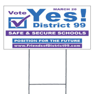 12" x 24" Yard Sign Thumbnail