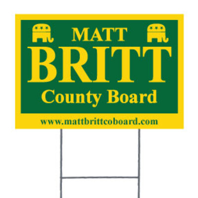 24" x 36" Yard Sign Thumbnail