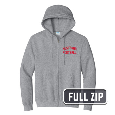 Port & Company Fleece Full Zip Hooded Sweatshirt Thumbnail
