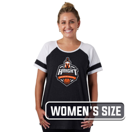 Enza Ladies Jersey Colorblock Tee Thumbnail