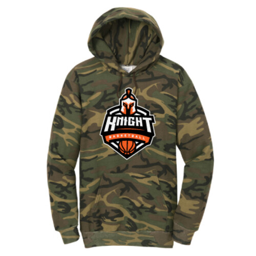 Port & Company Fleece Camo Pullover Hooded Sweatshirt Thumbnail