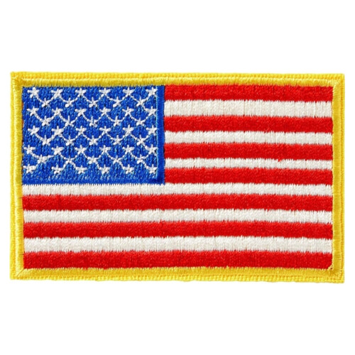 American Flag Iron On Patch Thumbnail
