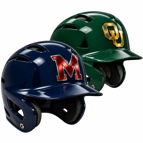 Chrome Batter Helmet Decal Thumbnail