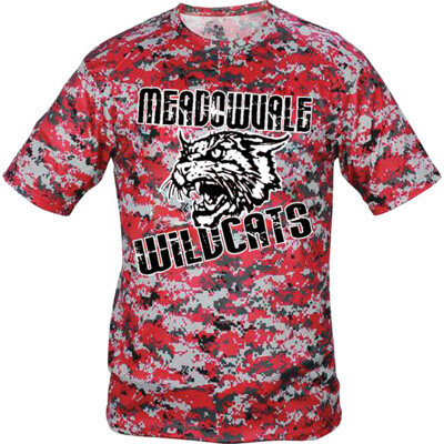 Badger Digital Camo Short Sleeve T-Shirt Thumbnail