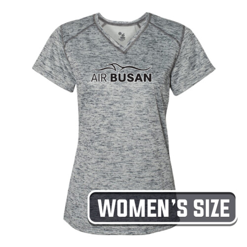 Badger Tonal Blend Women's V-Neck Tee Thumbnail