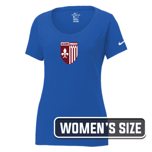 Nike Women's Dri FIT Cotton/Poly Scoop Neck Tee Thumbnail