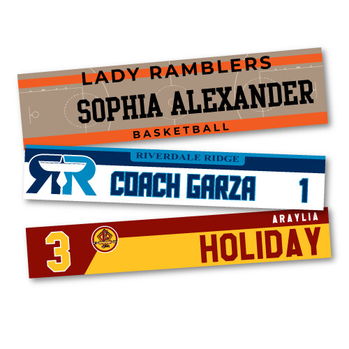 Custom Locker Magnet Nameplates Thumbnail