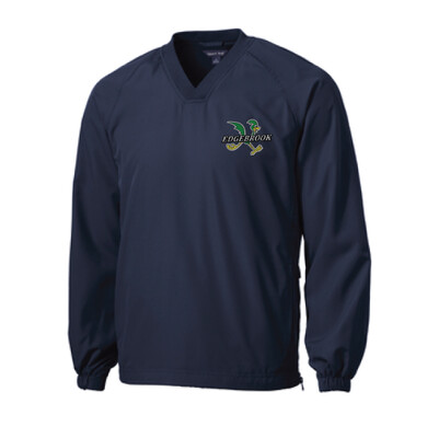 Sport Tek V-Neck Raglan Wind Shirt Thumbnail